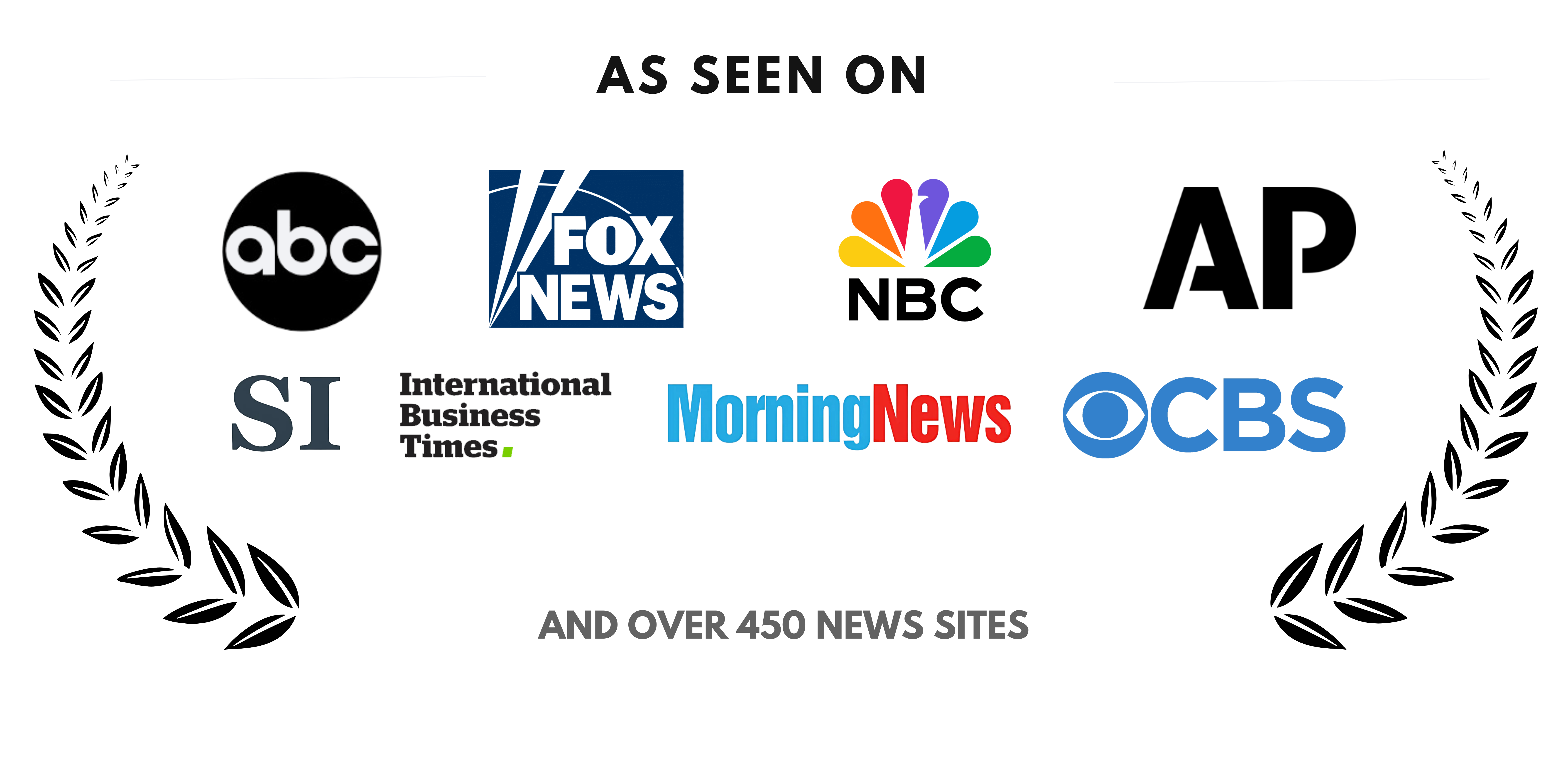 As Seen On ABC, Fox News, NBC, CBS and over 450 news sites